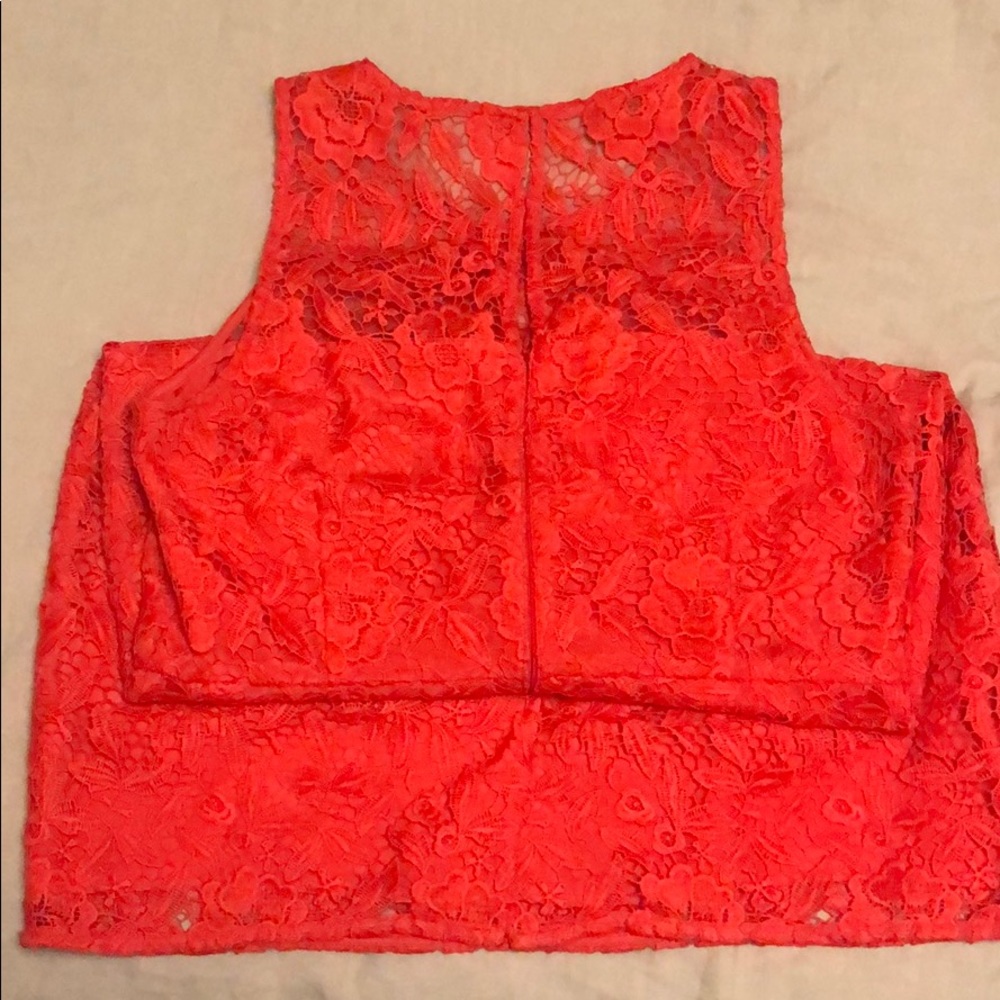 J. Crew Lace Sheath Dress, Poppy, Size 12. View 4